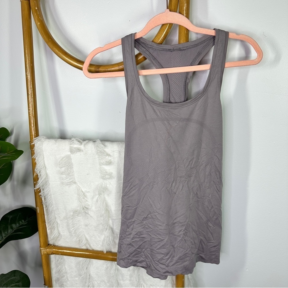 Lululemon Swiftly Tech Purple Lavender Tank Top sz 10